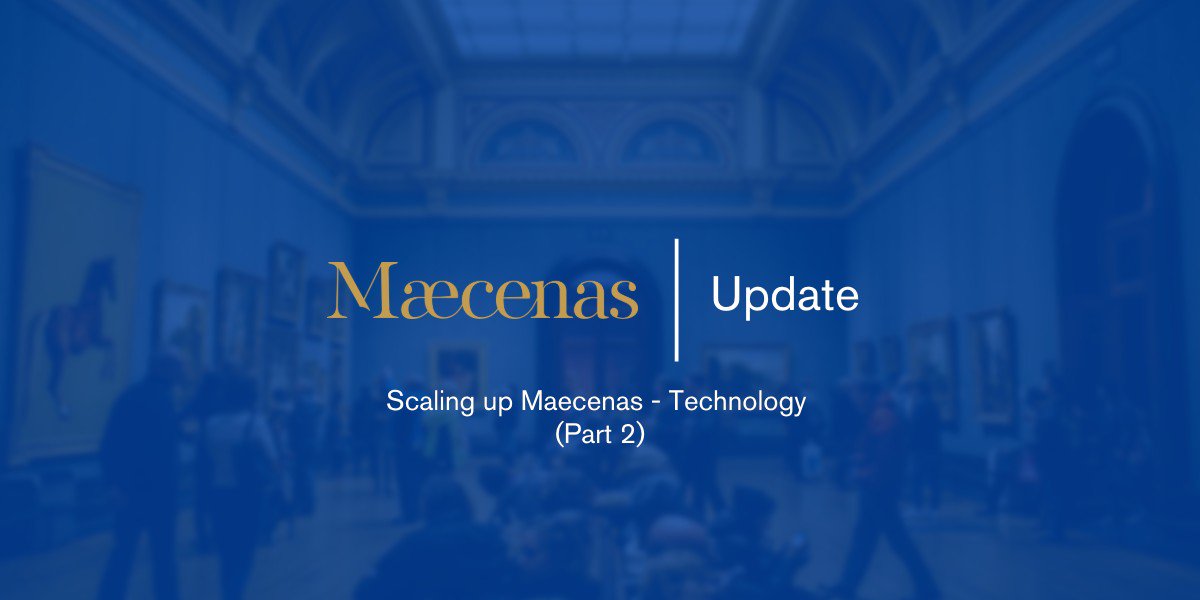 Scaling up Maecenas - blog posts-1
